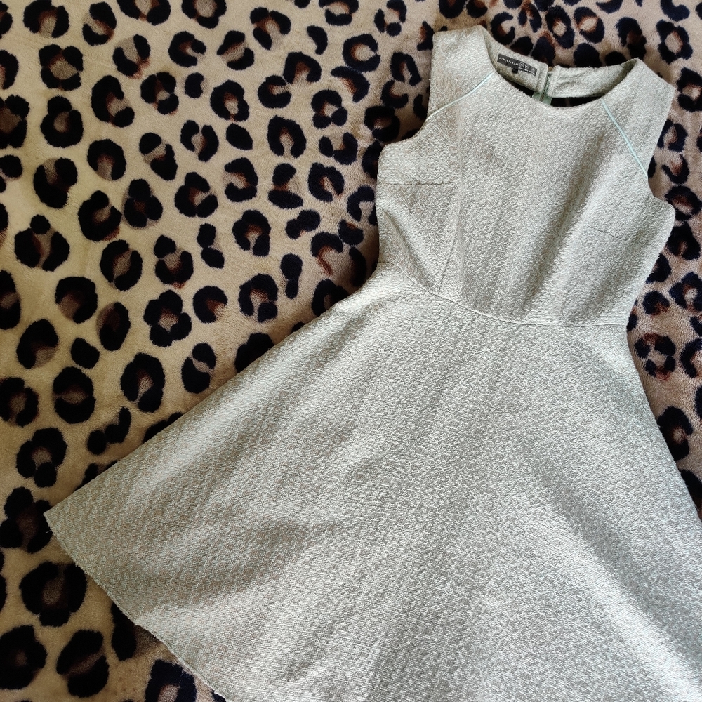 STUNNING Powder Blue Midi Dress